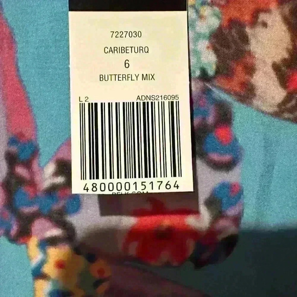 NWT LADIES CYNTHIA ROWLEY BUTTERFLY ROMPER size 6 - Picture 4 of 6